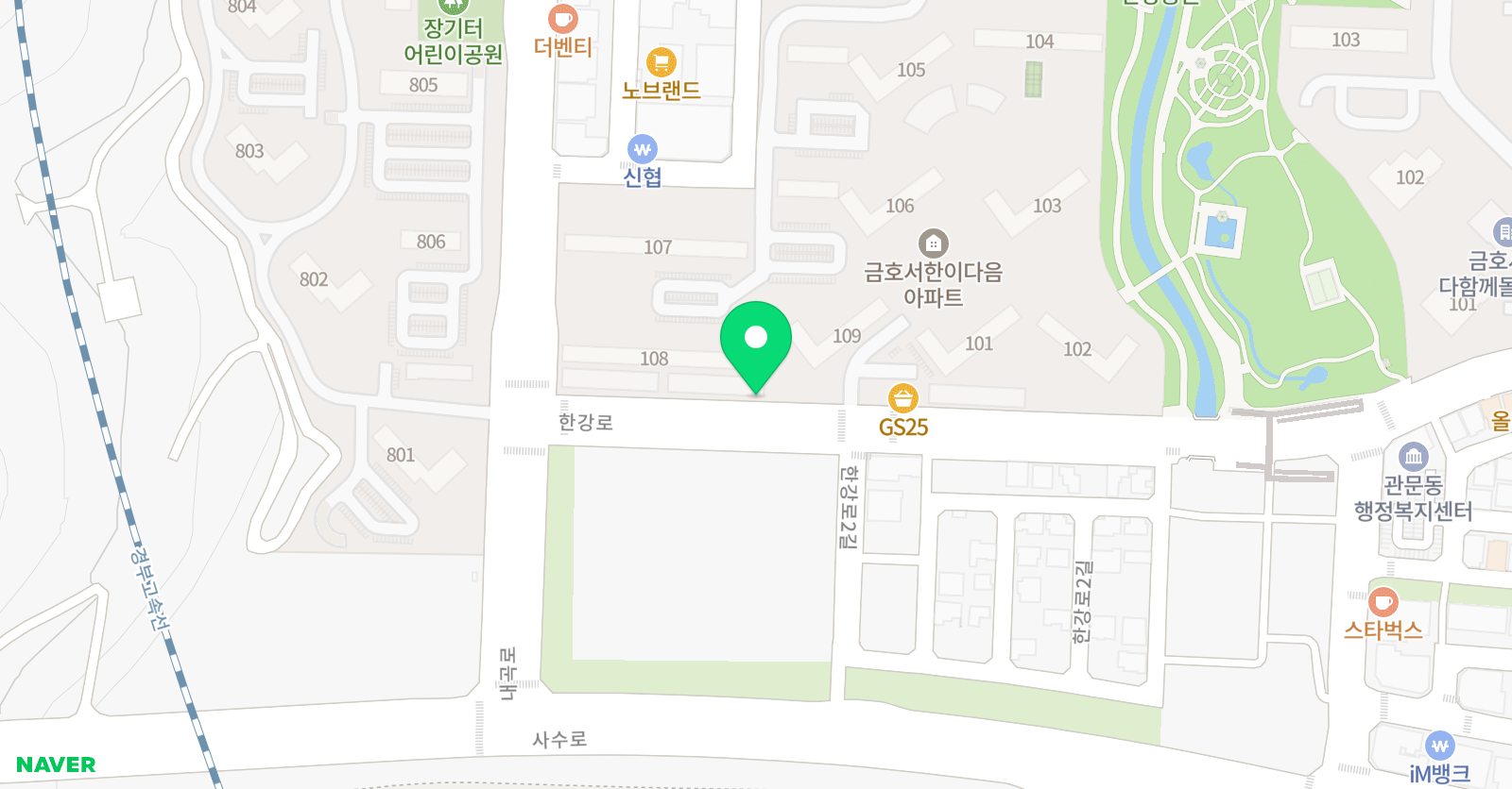 바름 수학교습소 위치