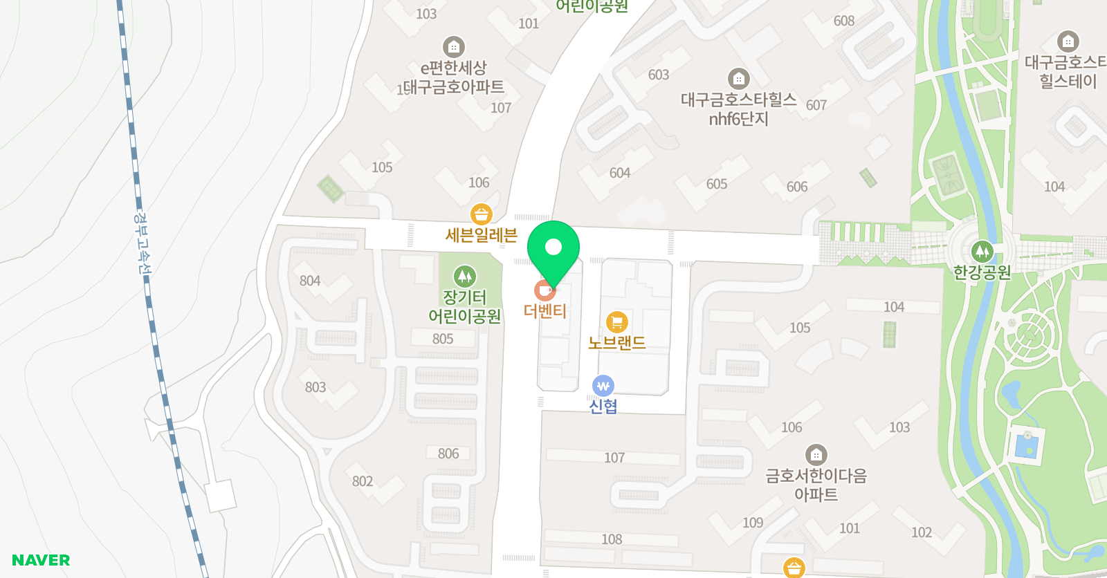 공터영어 대구금호센터 위치