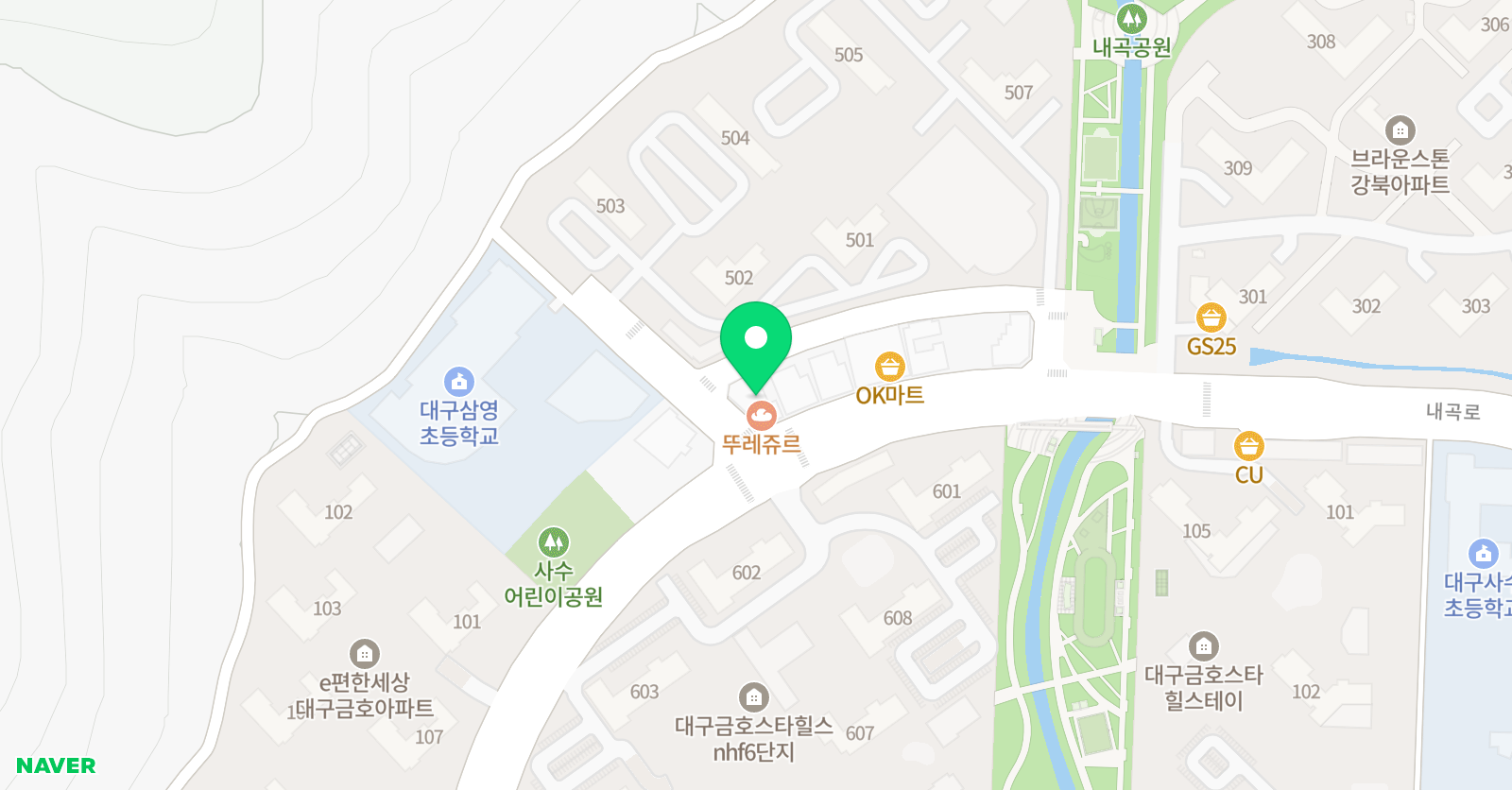 이룸 학원 위치