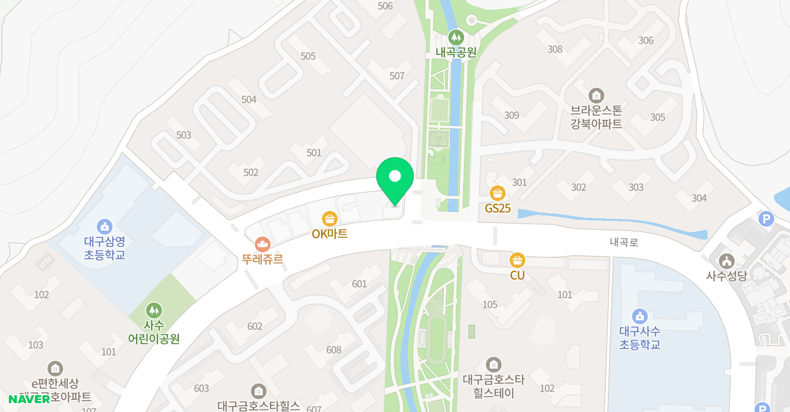 스토디 입시학원 사수점 위치