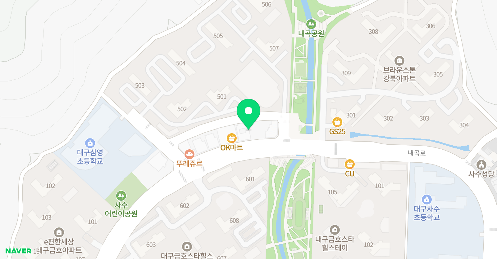 점프파이어 줄넘기 대구본원 위치