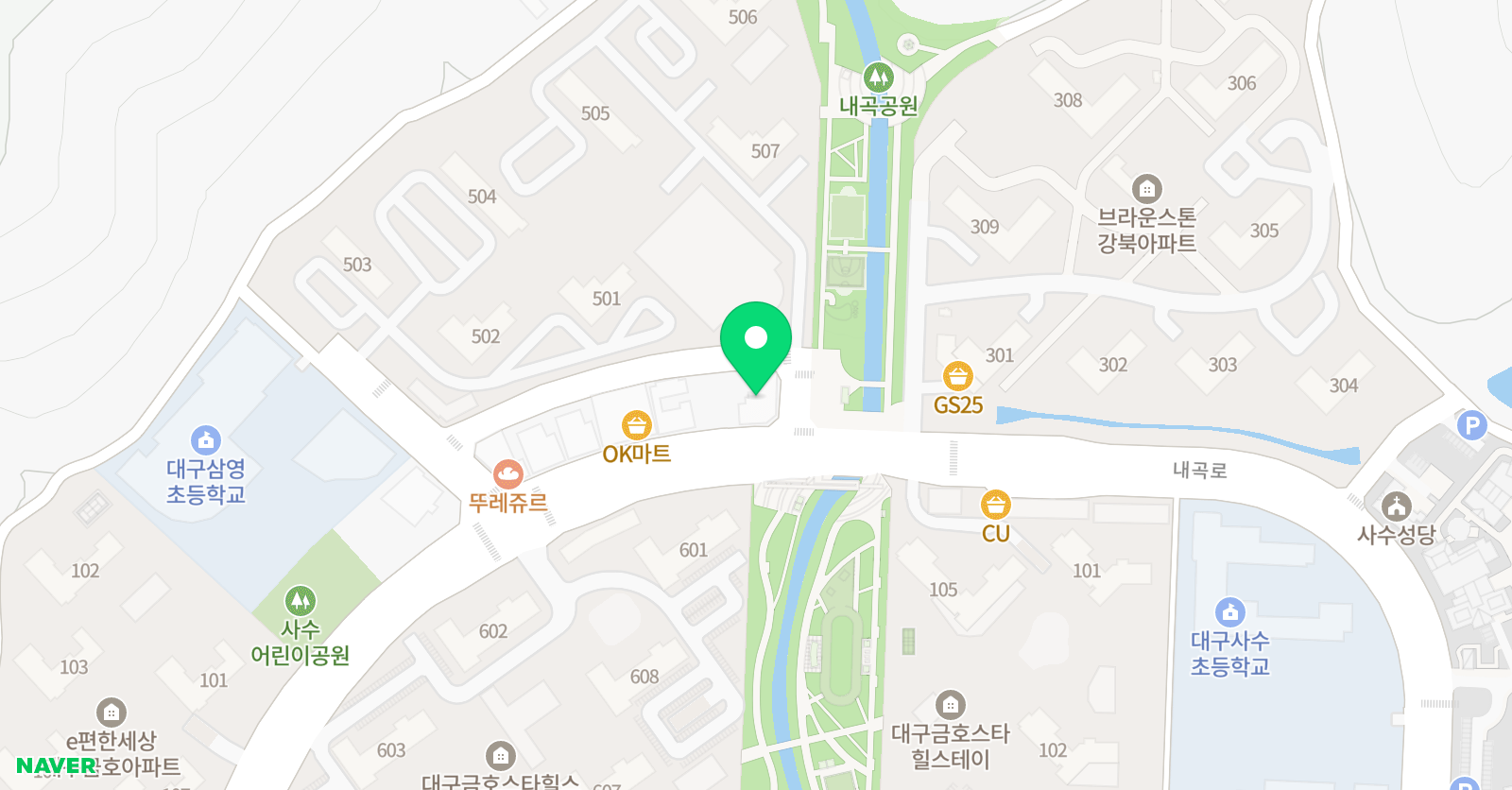 이다 영어학원 위치