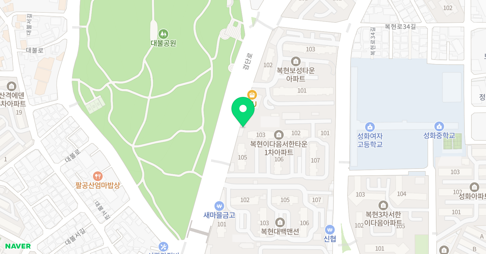 빅토 영어학원 위치