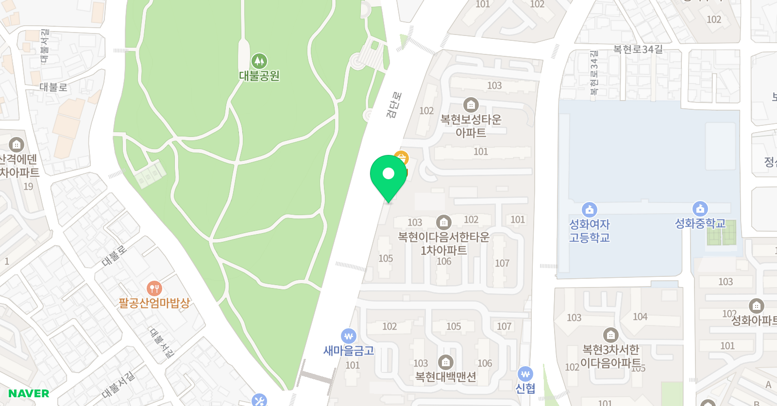 김쌤 수학교습소 위치