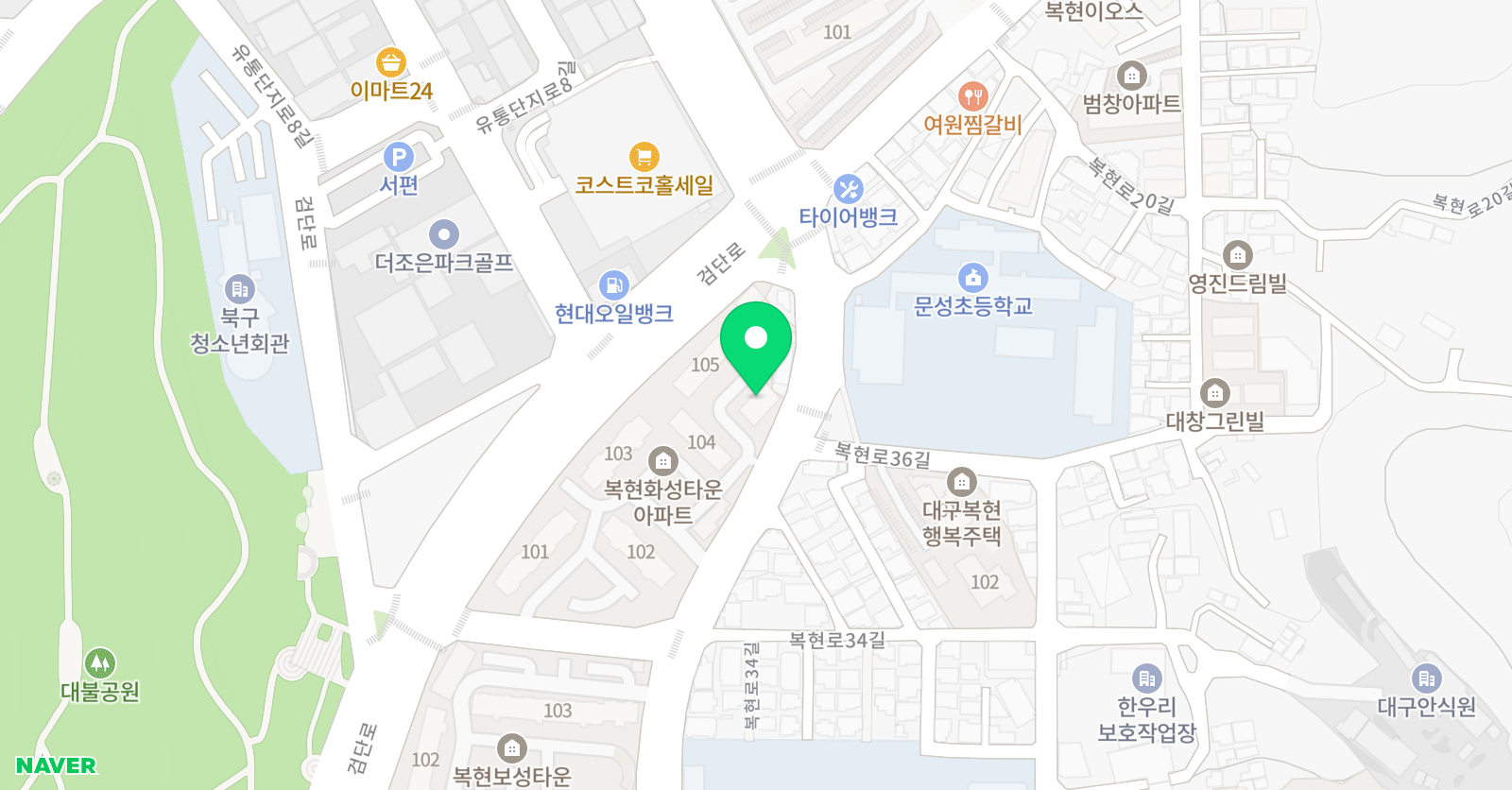 Only원 2 태권도장 위치