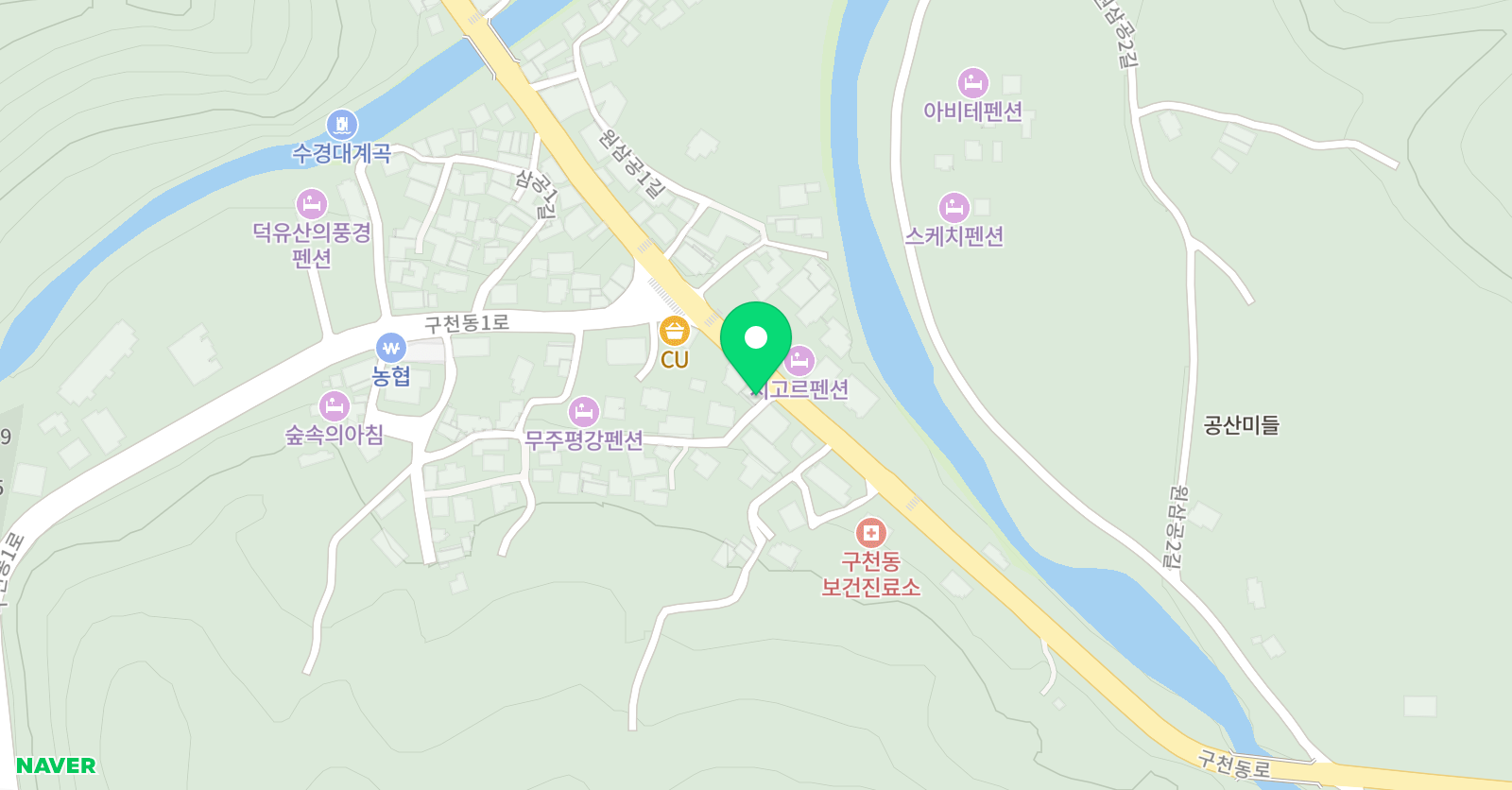 무주스키강습 베스트샵 위치