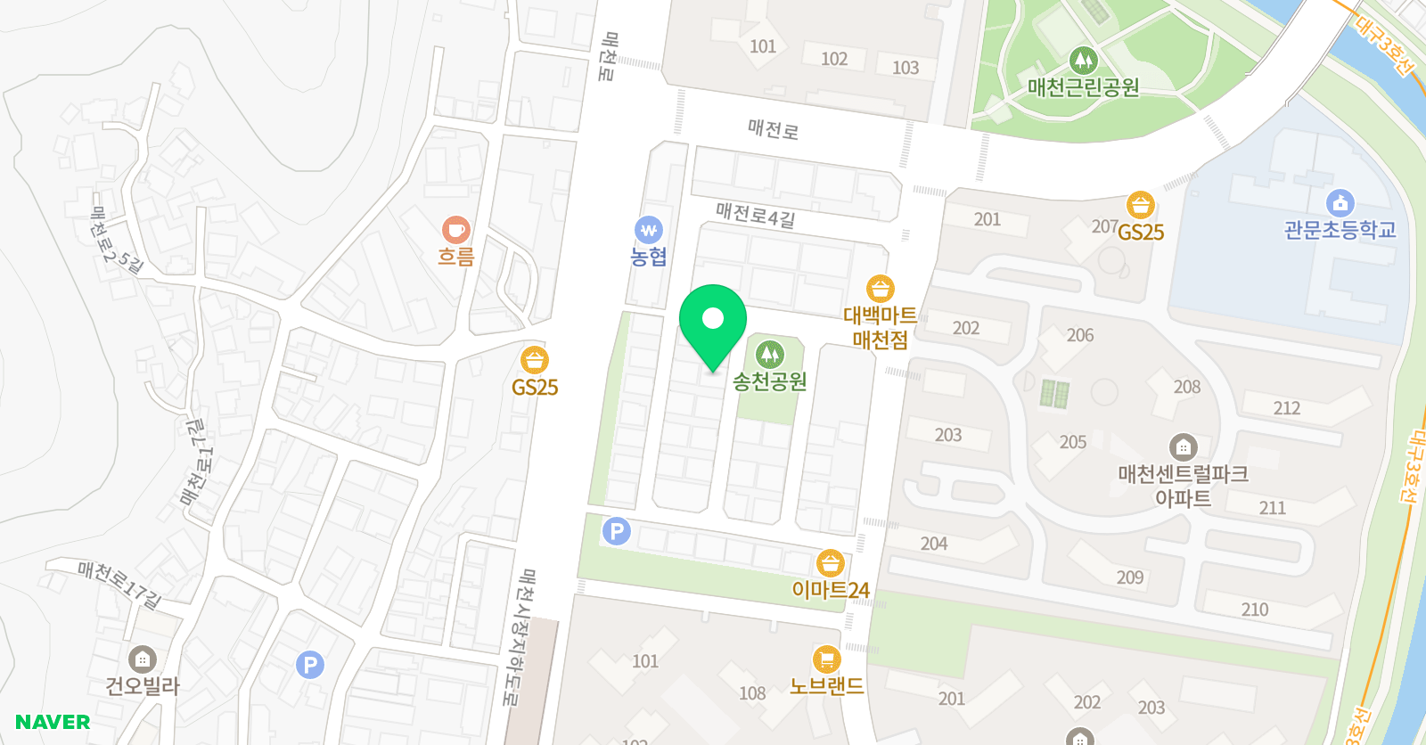 현수학교습소 위치