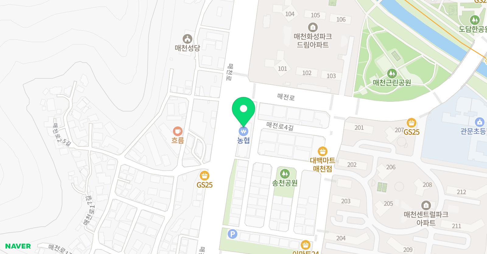주 영어학원 위치