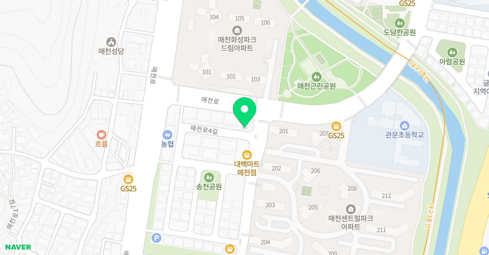 강은애 음악학원 위치