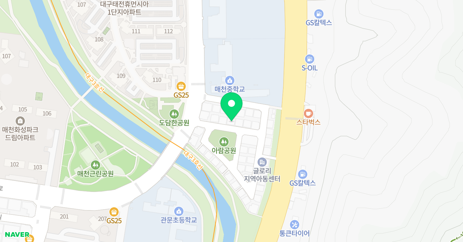 한다수 수학교습소 위치