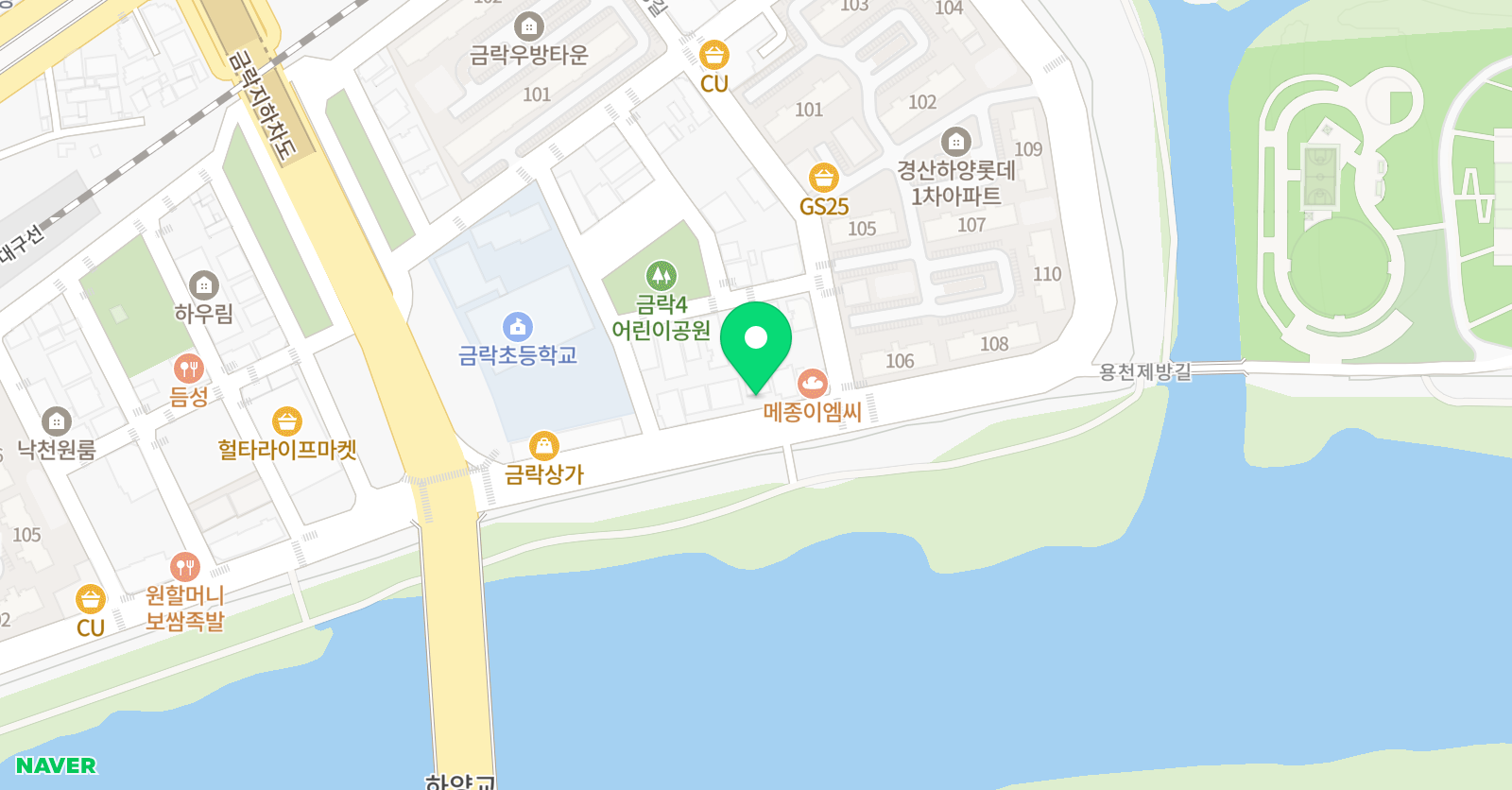 닥터엠에스 수학과학영어학원 위치