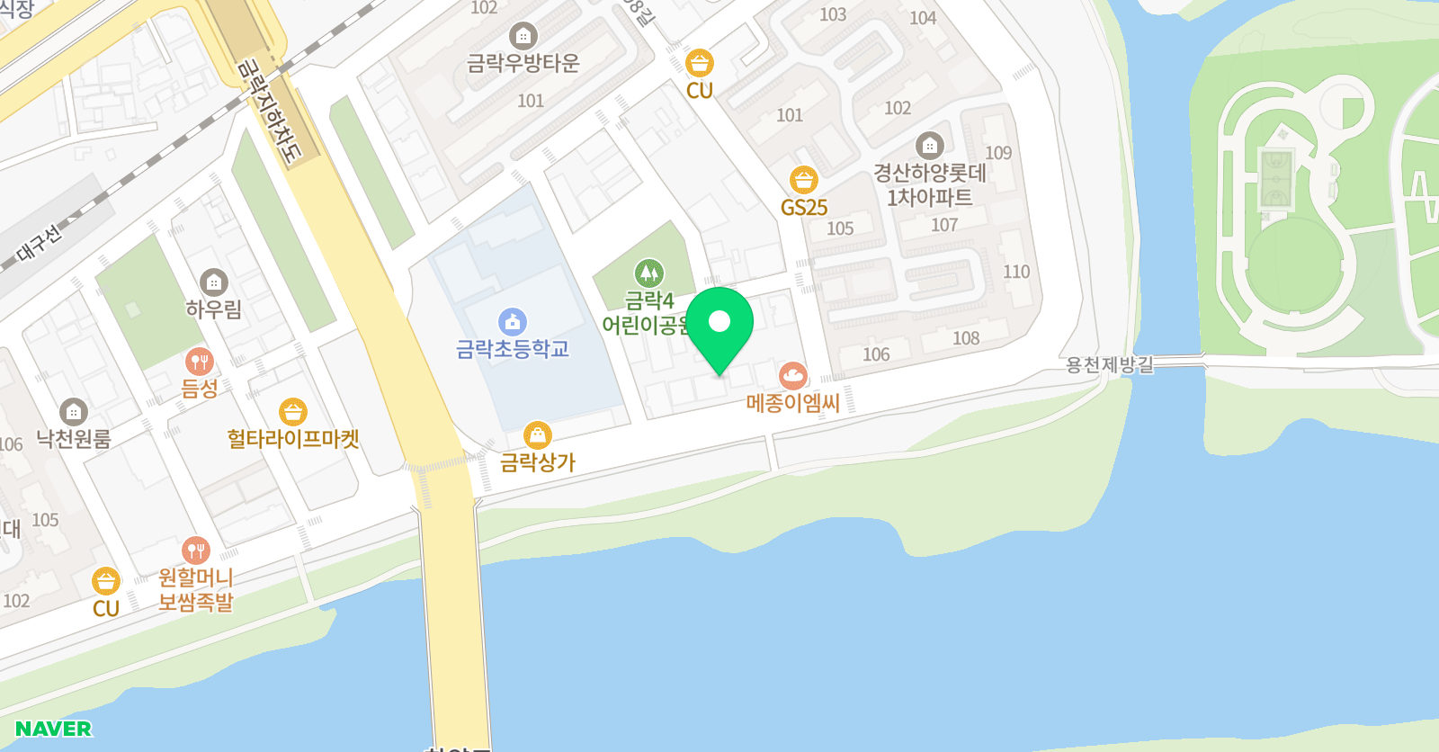 차 수학 하양제1캠퍼스 위치