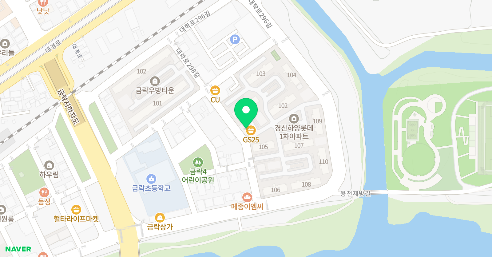 뮤직트리 음악학원 위치