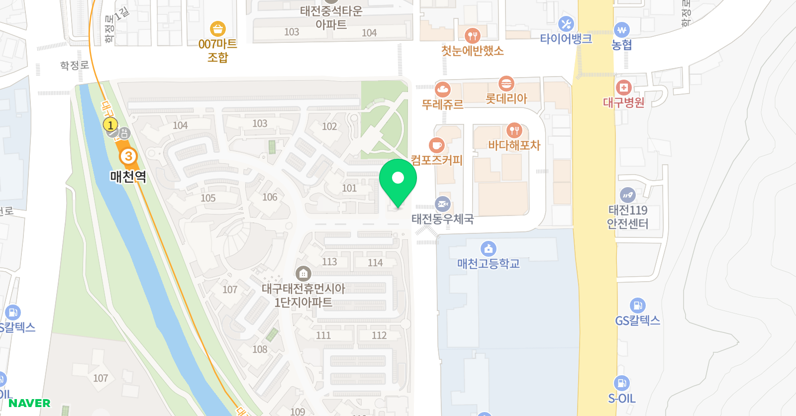 새벽이슬 미술교습소 위치