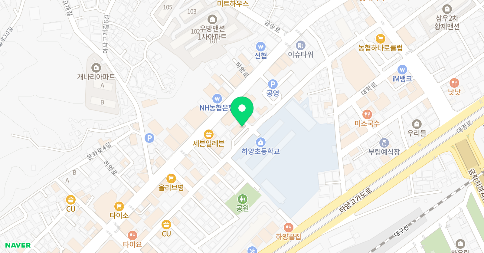 행복 피아노음악교습소 위치