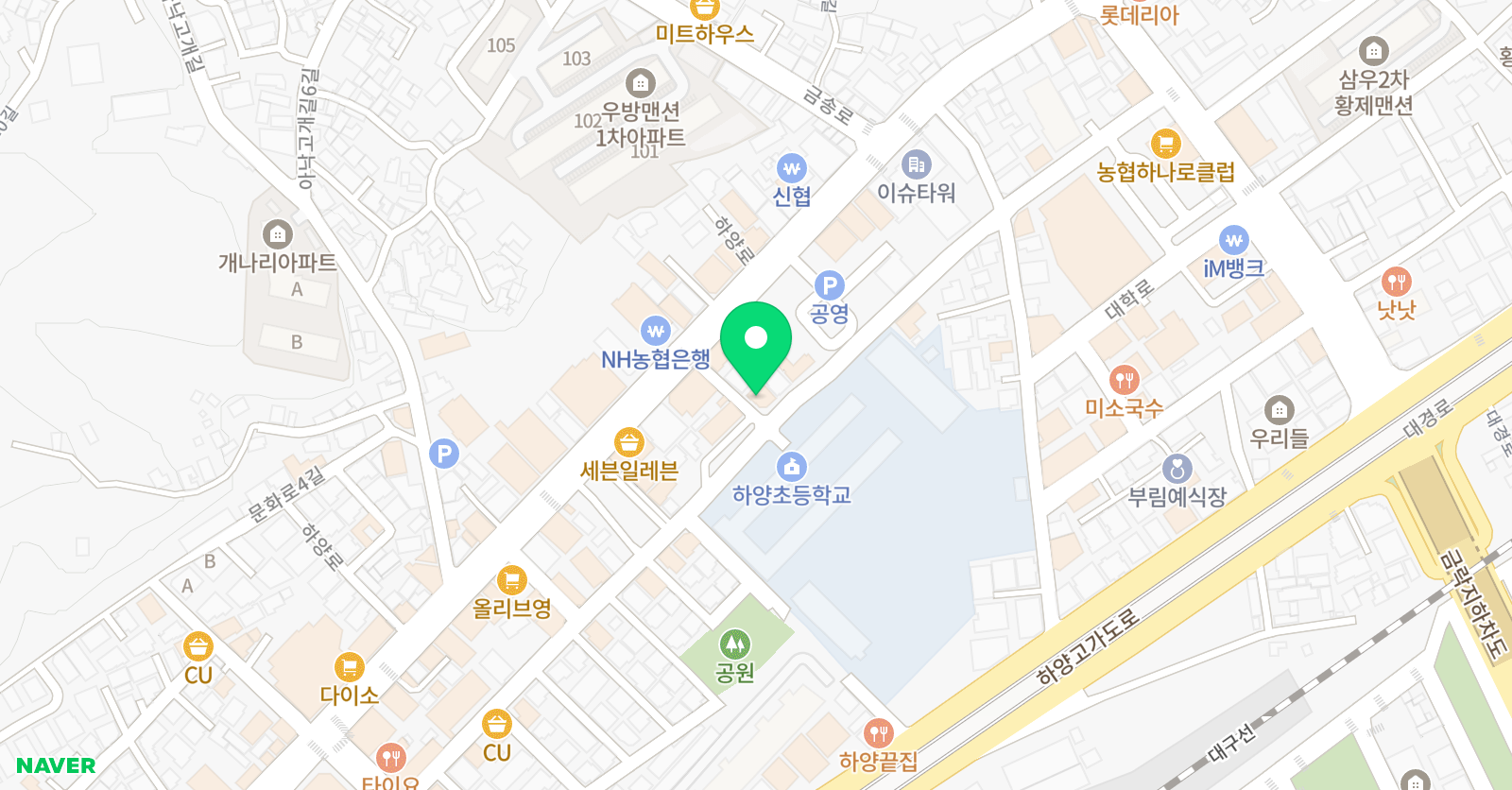 열린 수학학원 위치