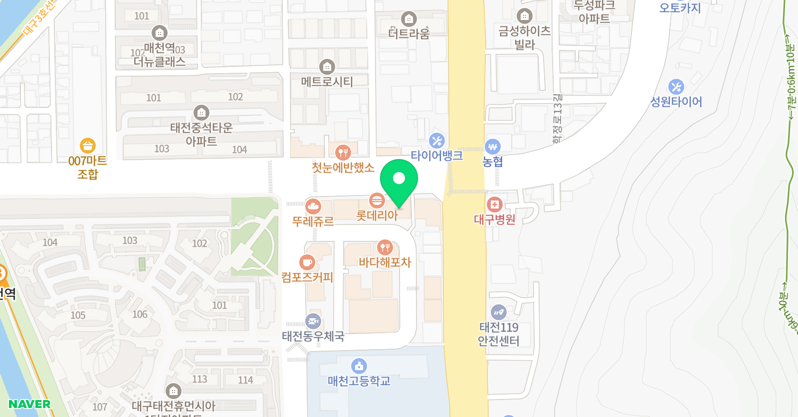 엠티엠비피 수학학원 위치