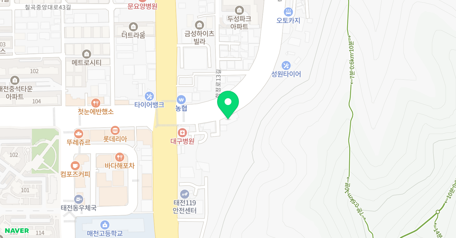 하이두 축구클럽 실내 풋살장 위치