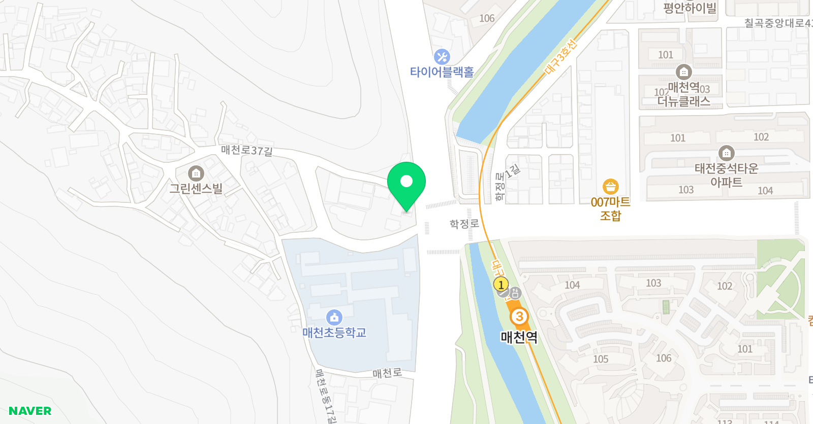 THE 수학 위치