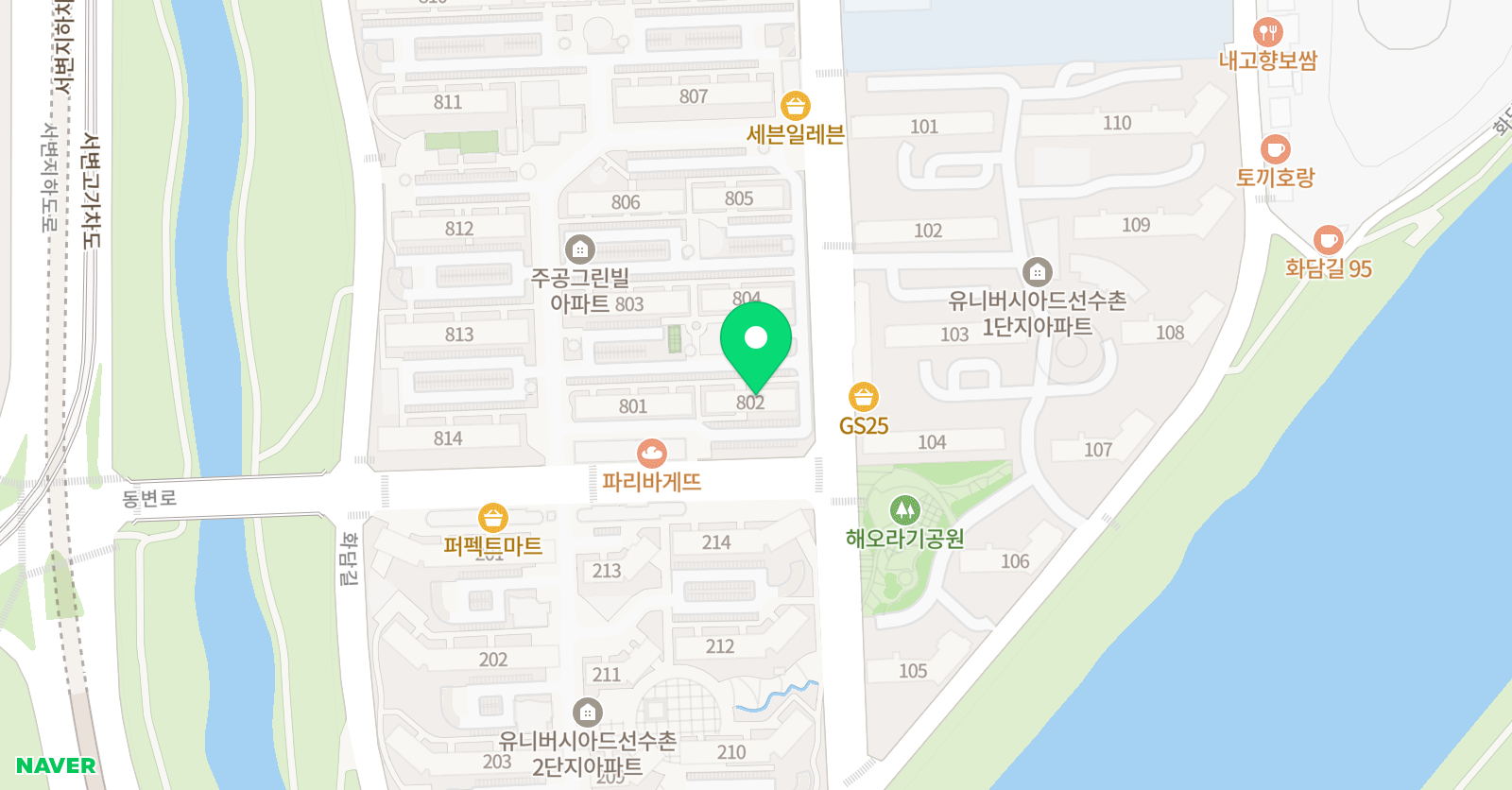 동 수학 위치