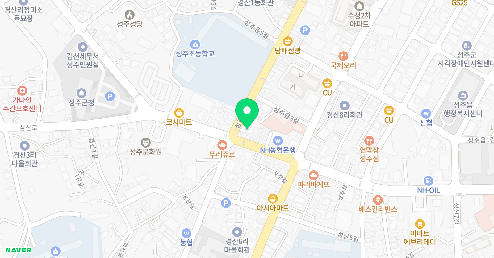 BB 음악학원 위치