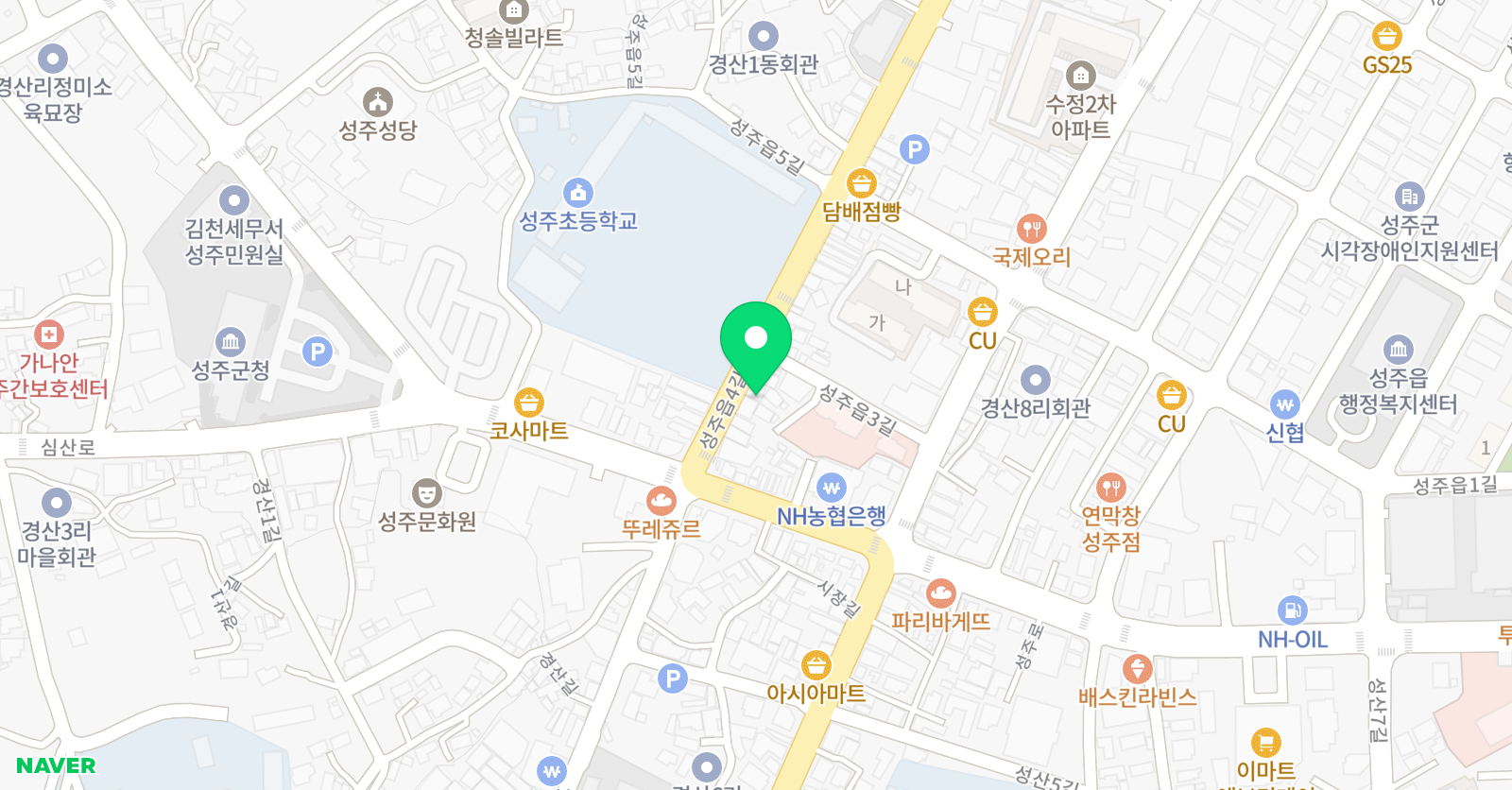 라온아트 미술학원 위치