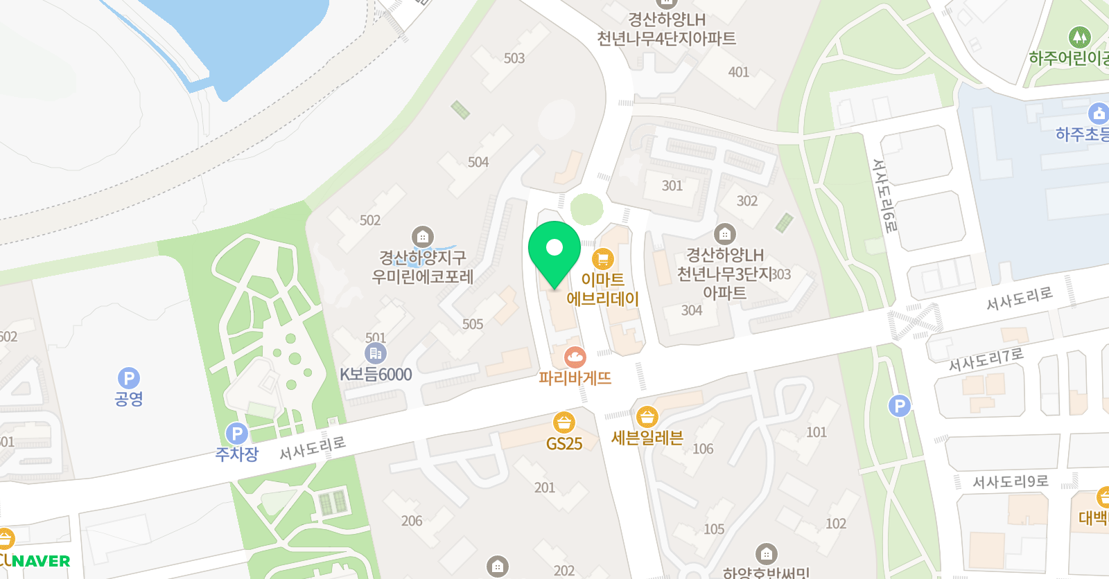 코리아 합기도 위치
