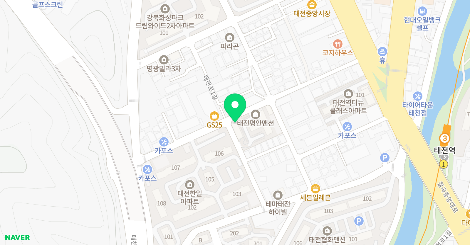 올림 영수학원 위치