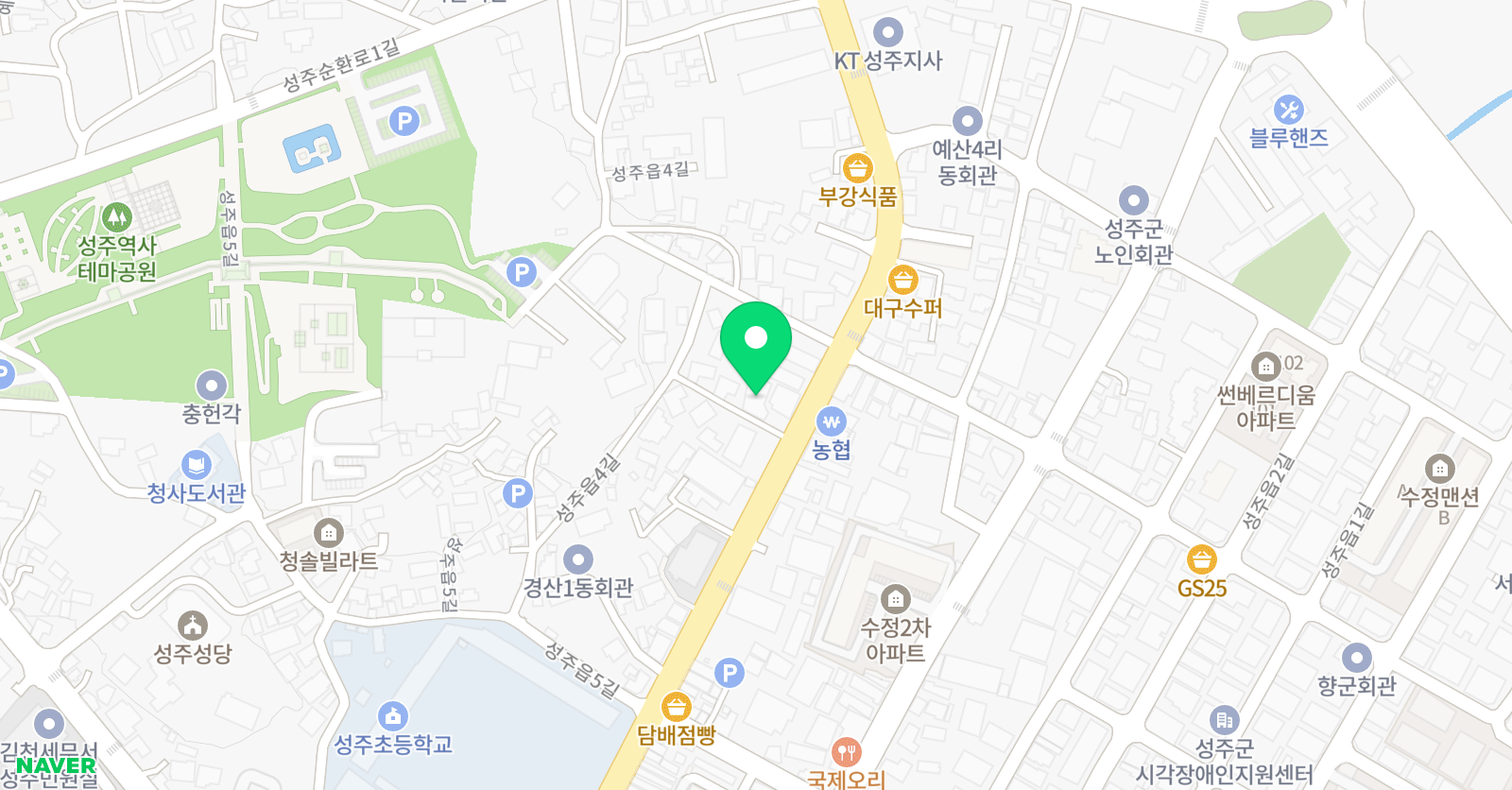 경북대승리 태권도 위치