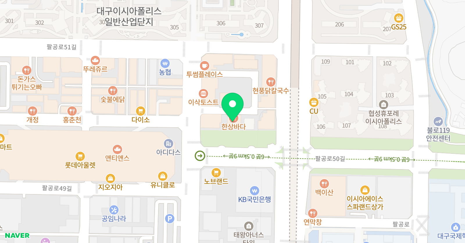 코어플랜 영어전문학원 위치