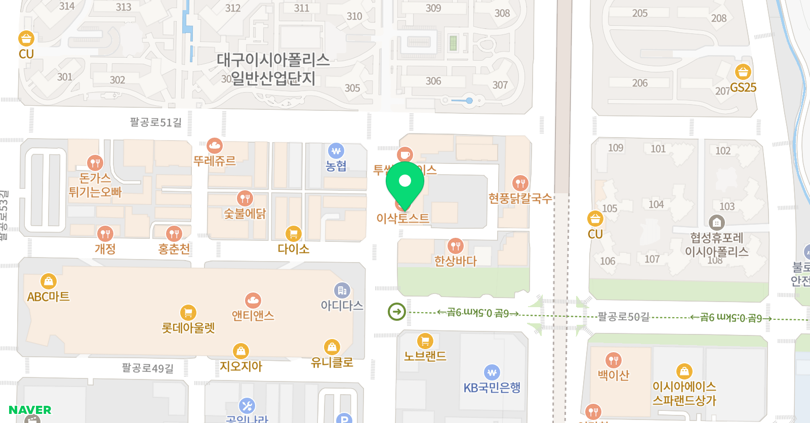 슈에뜨 음악학원 위치