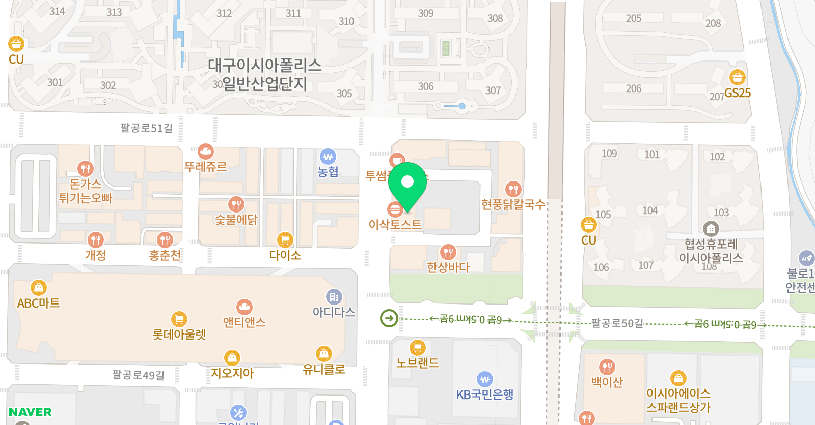 이루다 수학영어학원 위치