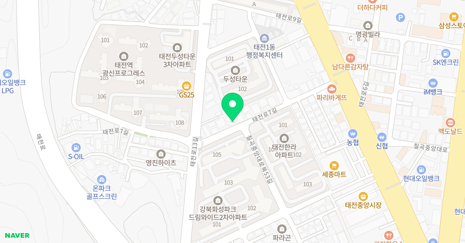 그루 영어교습소 위치