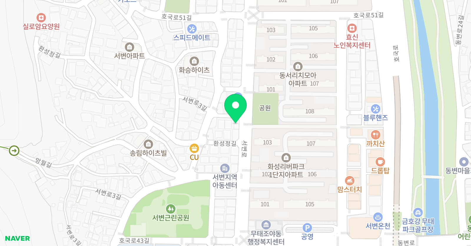 3030영어 대구서변점 위치