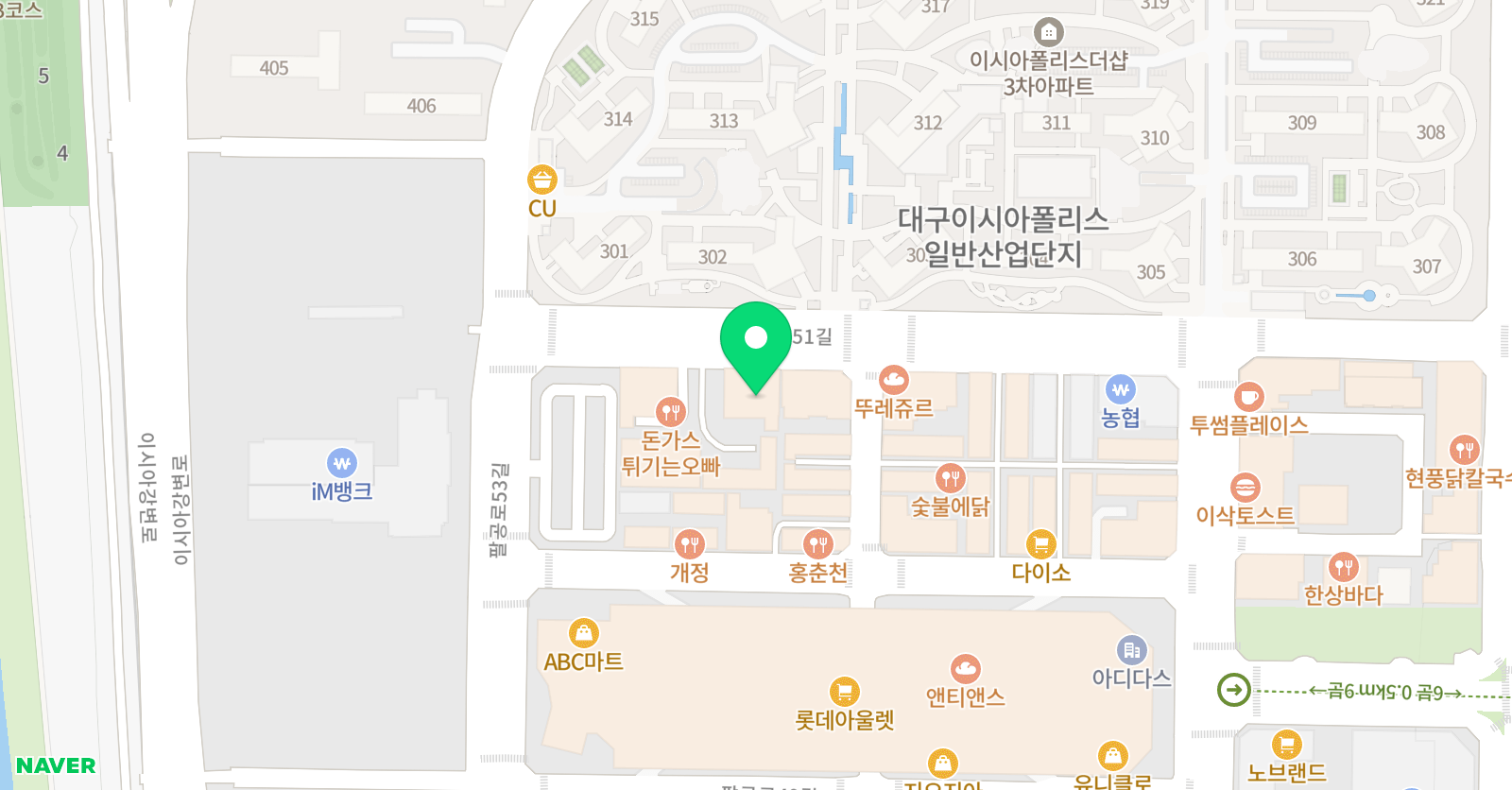 눈높이러닝센터 이시아학원 위치