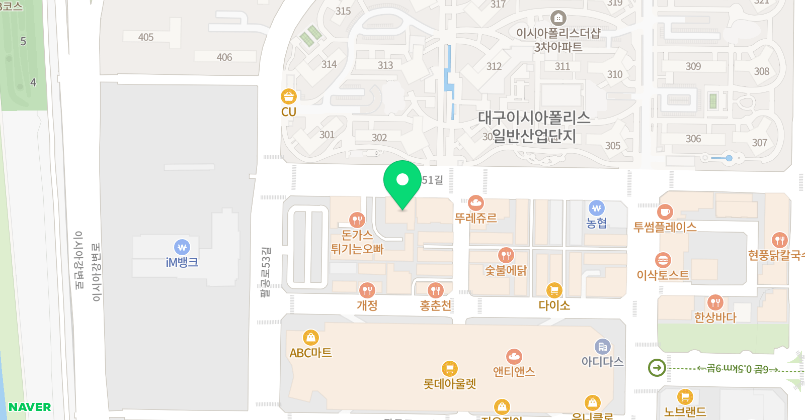테즈 어학원 위치