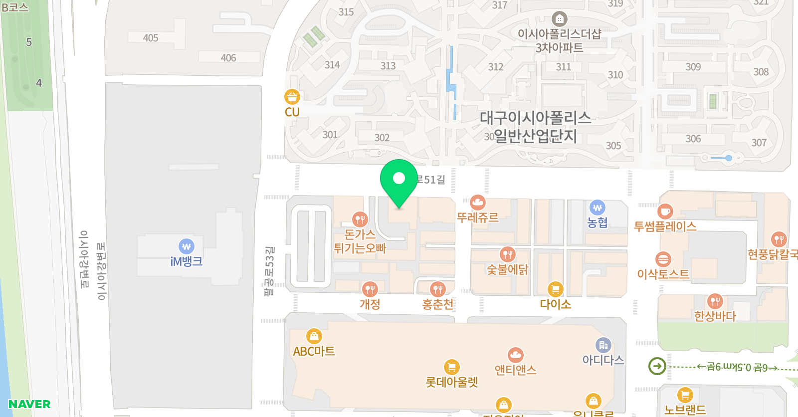 리드인 독서중심 국어학원 위치