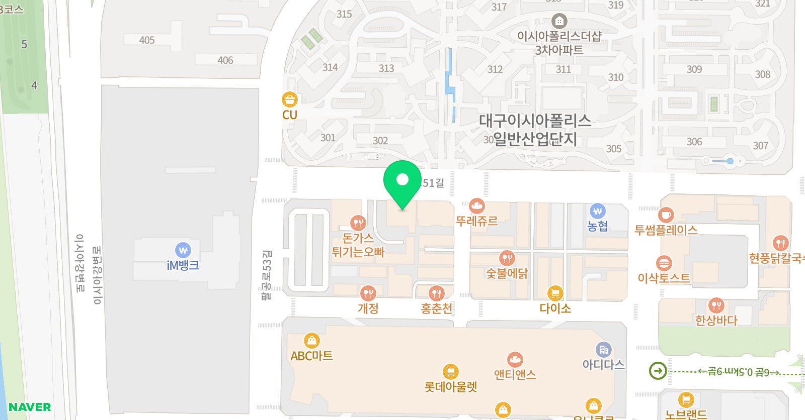 기탄 사고력교실 이시아폴리스 학원 위치