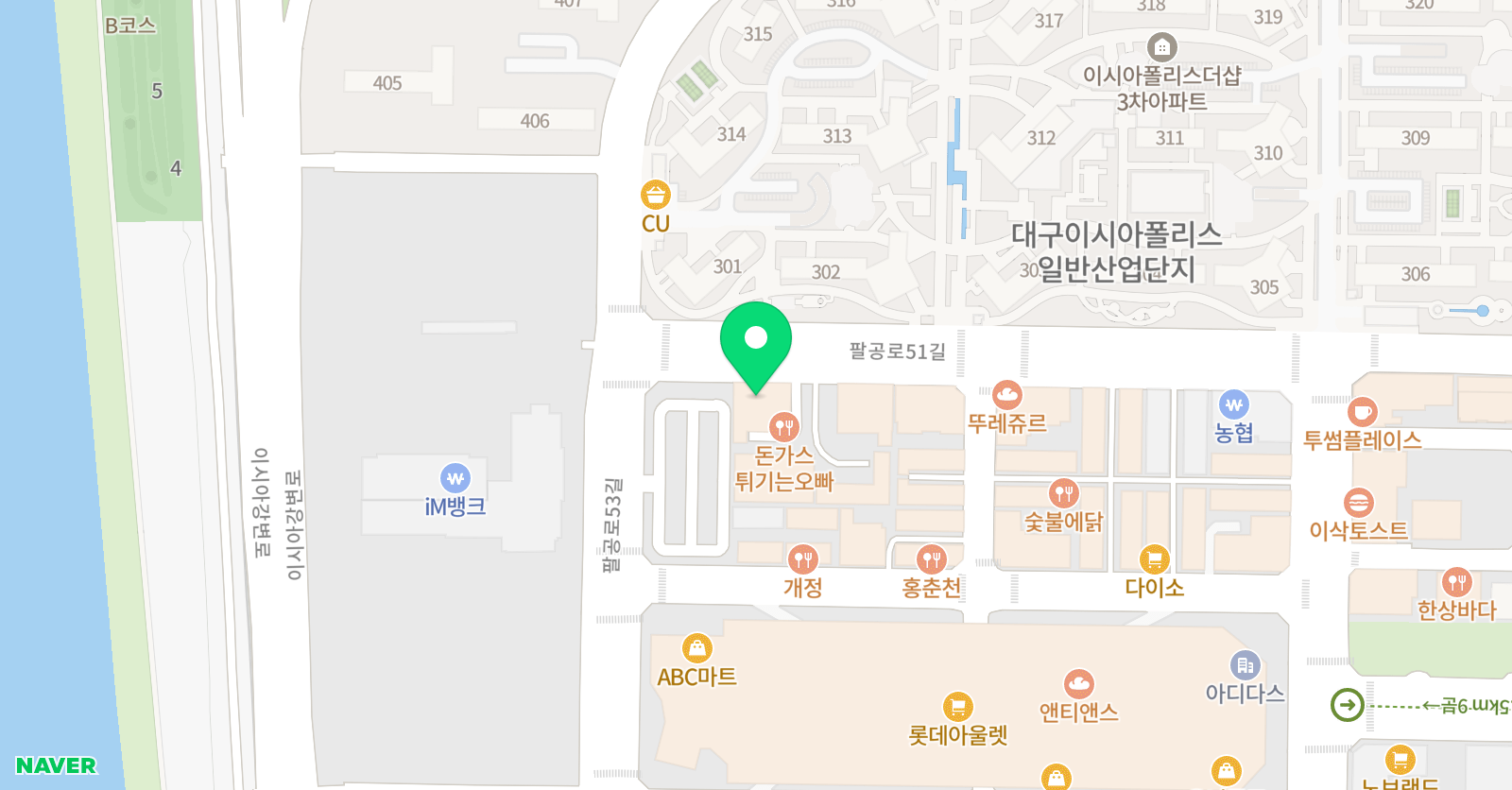 옥스포드 영어학원 위치