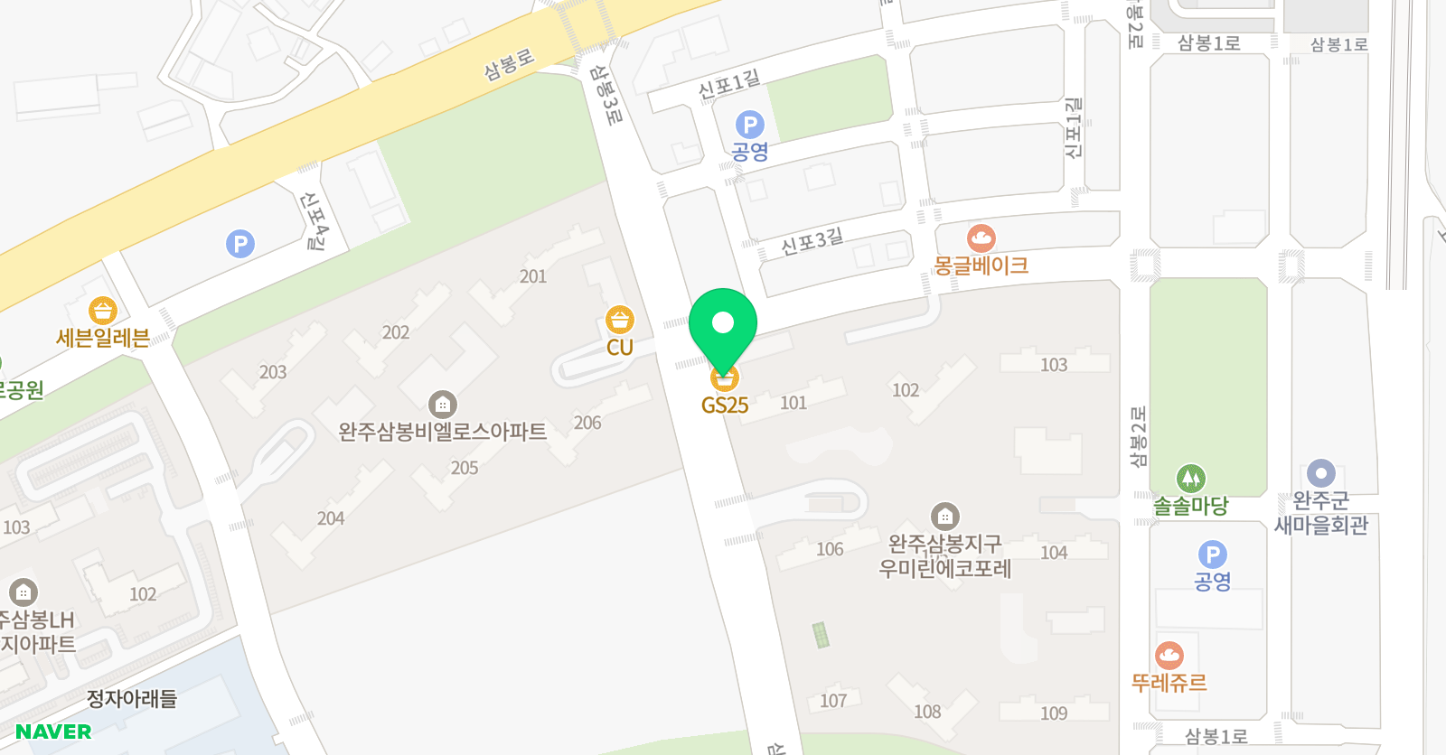 린 음악학원 위치