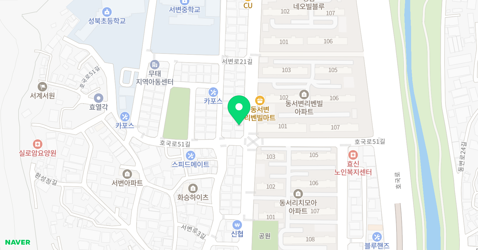 플레이아트 미술학원 위치