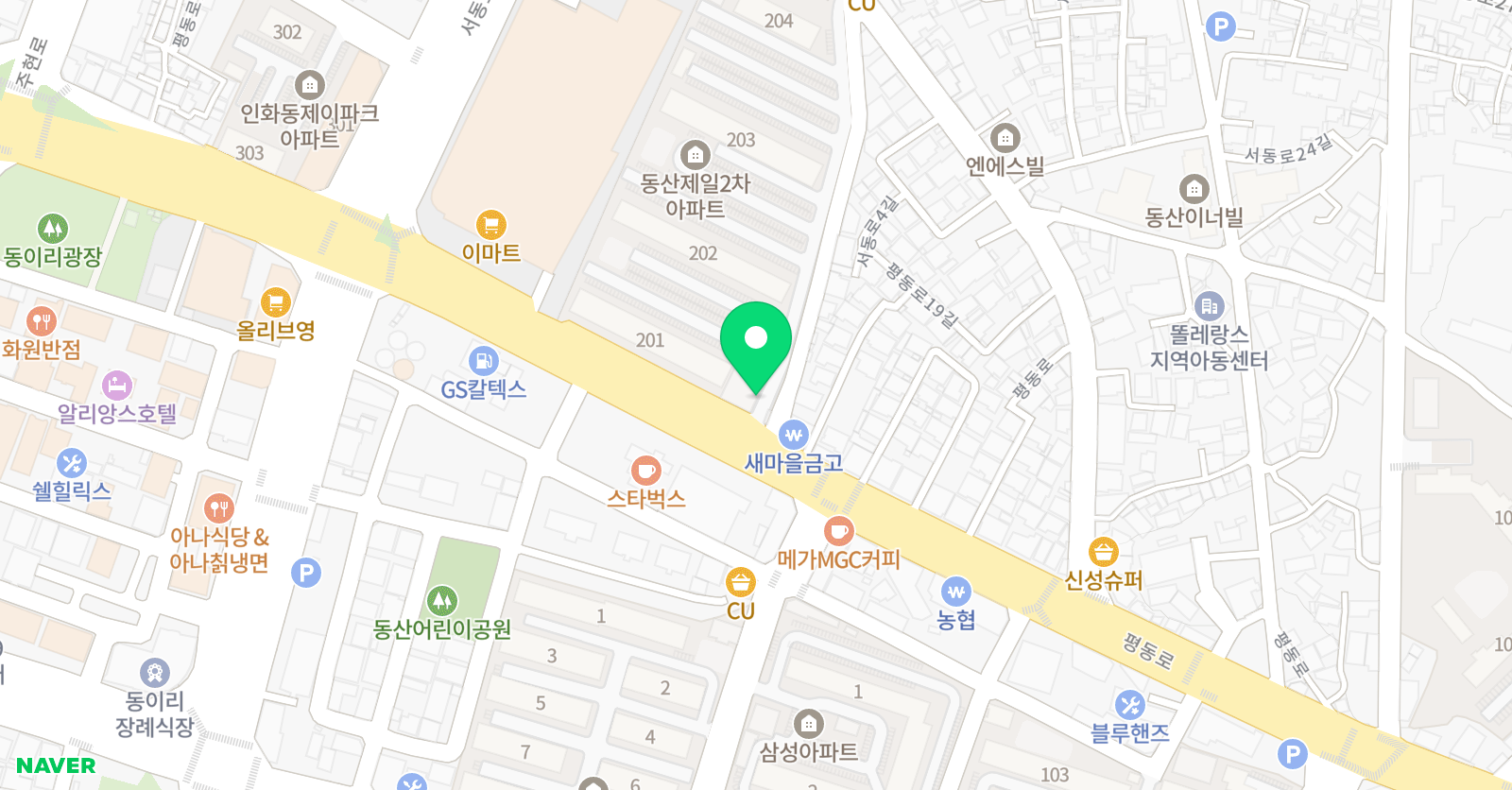 손지희 피아노학원 위치