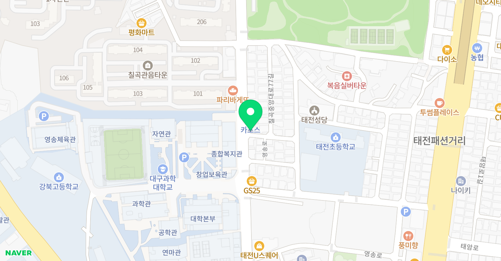 휴 미술전문화실 위치