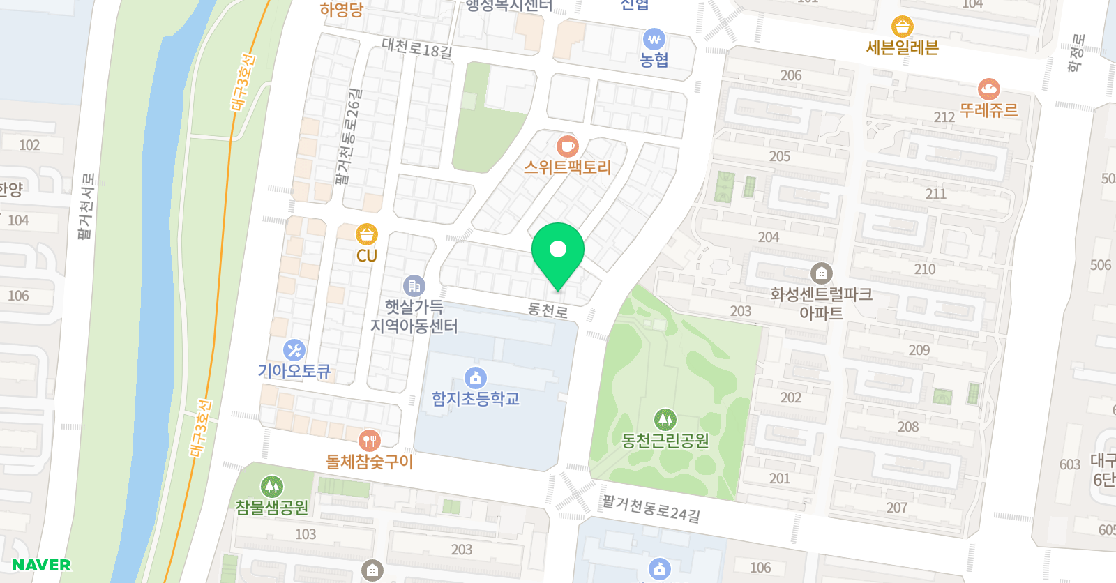 스마트해법영어 동천엘리트교실 위치