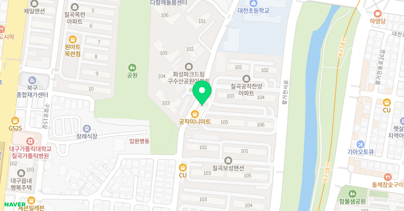 생각 수학교습소 위치
