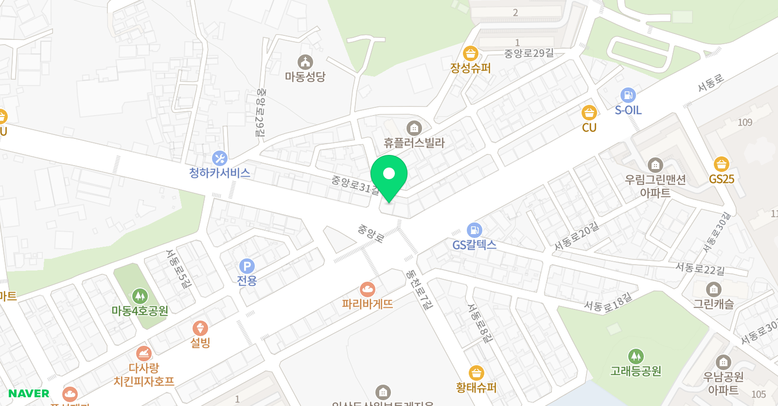 라인댄스스쿨 위치