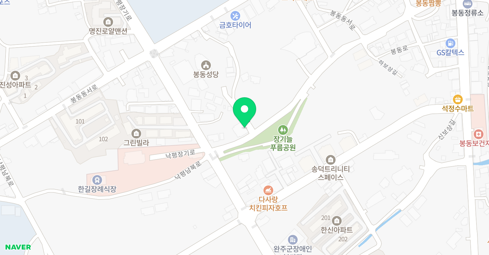 미래 음악학원 위치