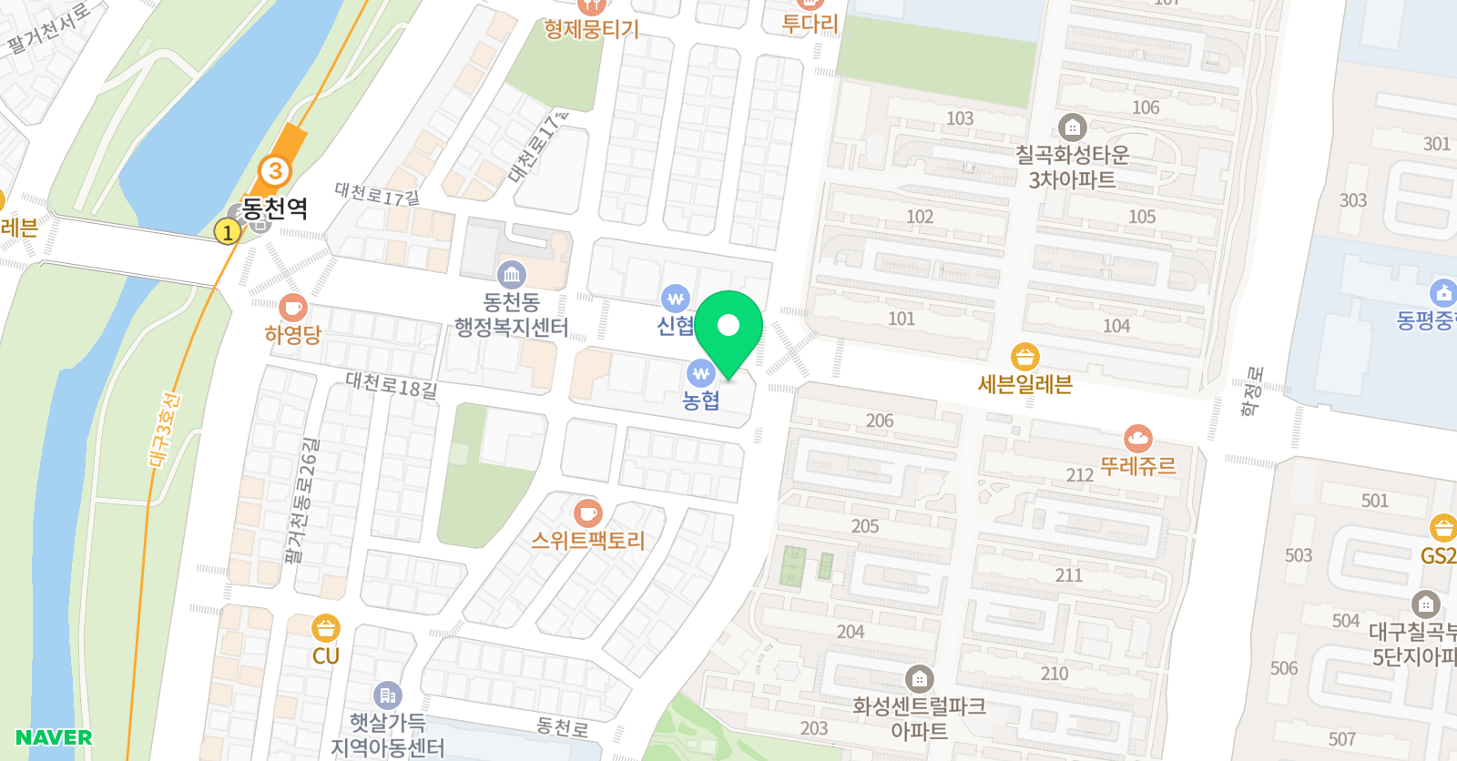 아네스 음악학원 위치