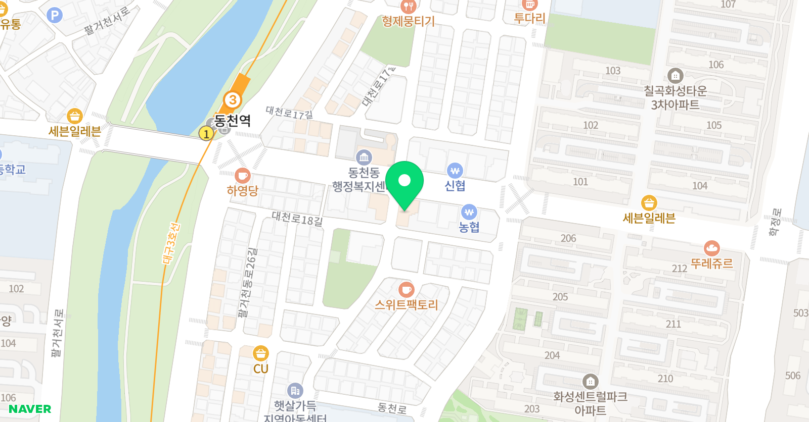 베스트 영어학원 위치