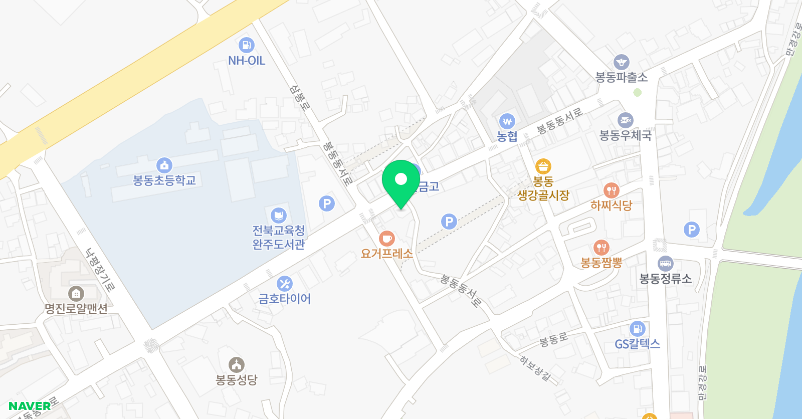 에바즈 영어전문학원 위치